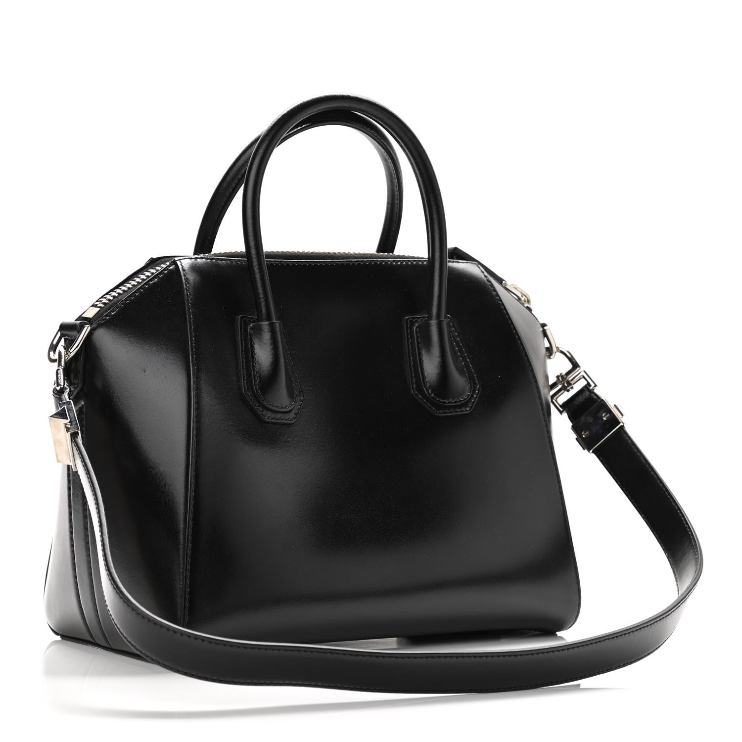 Givenchy Shiny Lord Calfskin Small Antigona Black 3 of 10