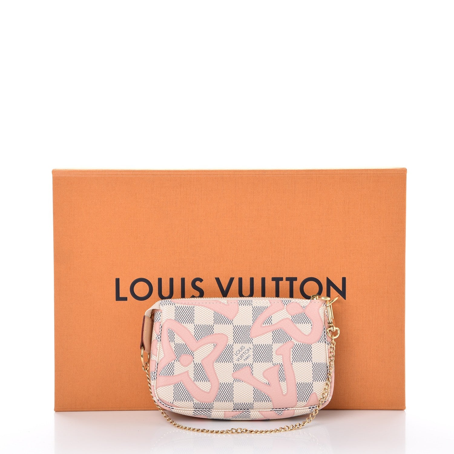Louis Vuitton Damier Azur Tahitienne Mini Pochette Accessories 8 of 8