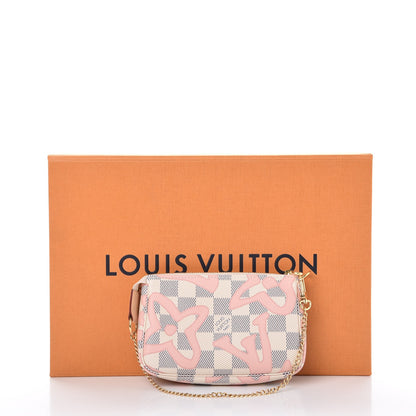 Louis Vuitton Damier Azur Tahitienne Mini Pochette Accessories 8 of 8