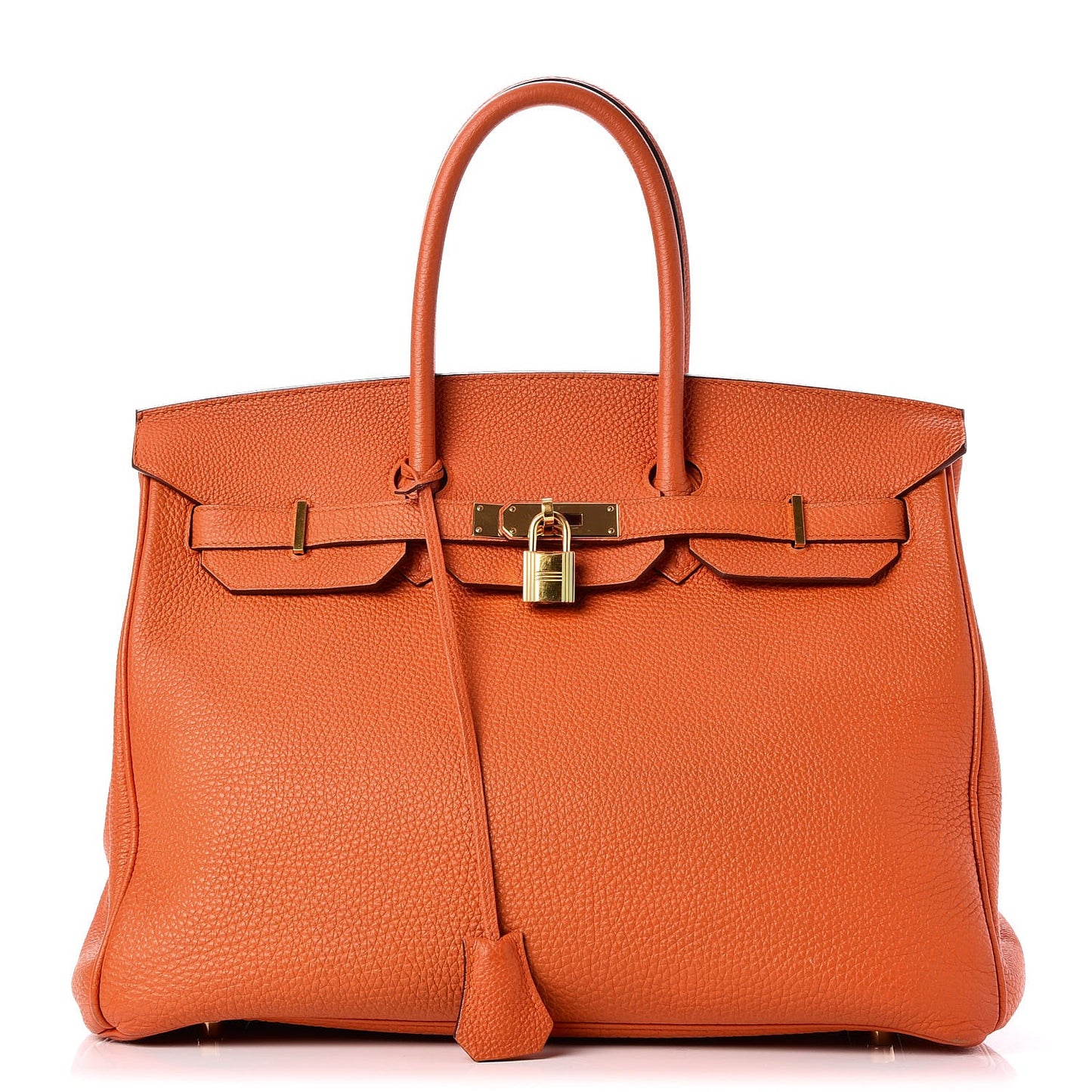 Togo Birkin 35 Orange