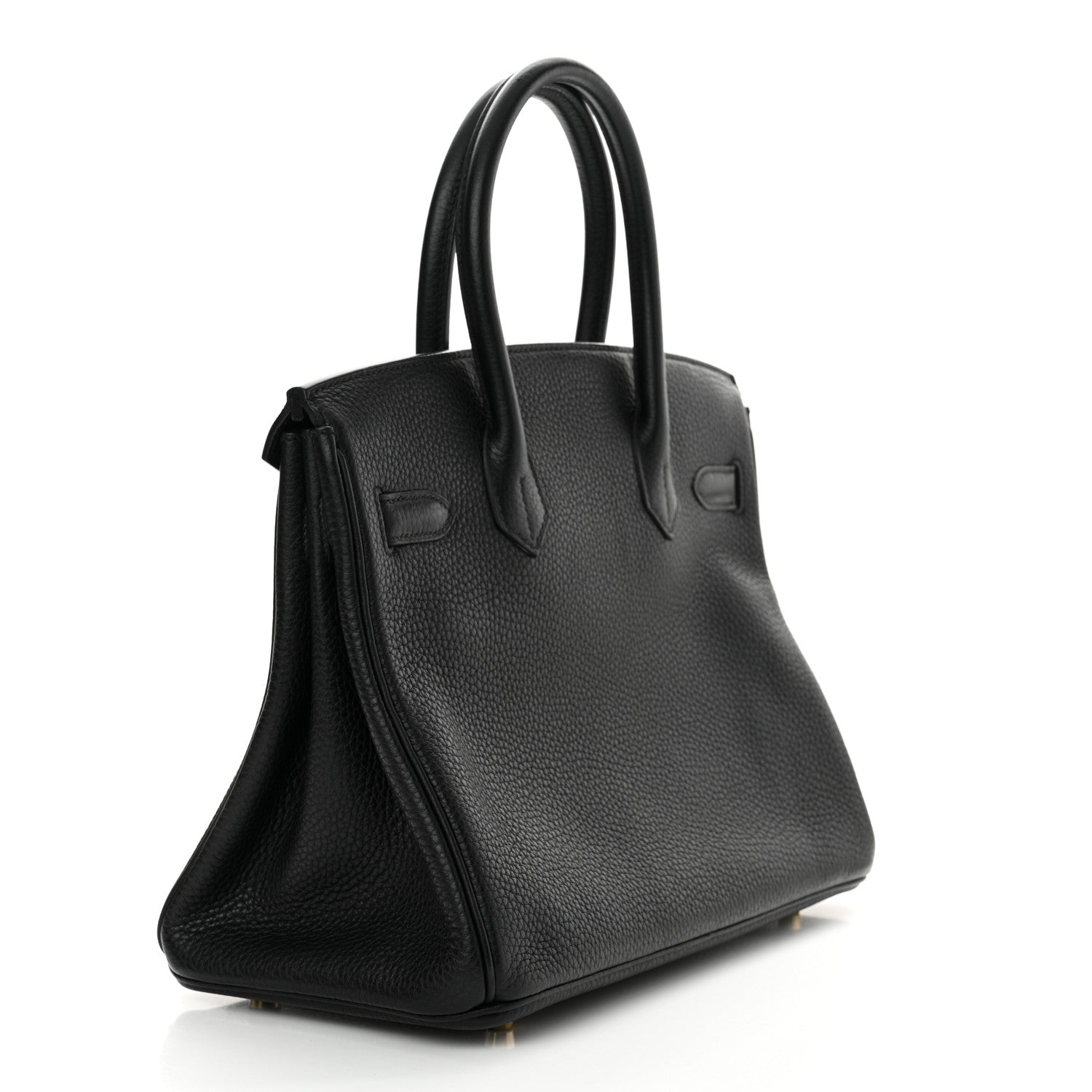 Hermes Taurillon Clemence Birkin 30 Black 3 of 12