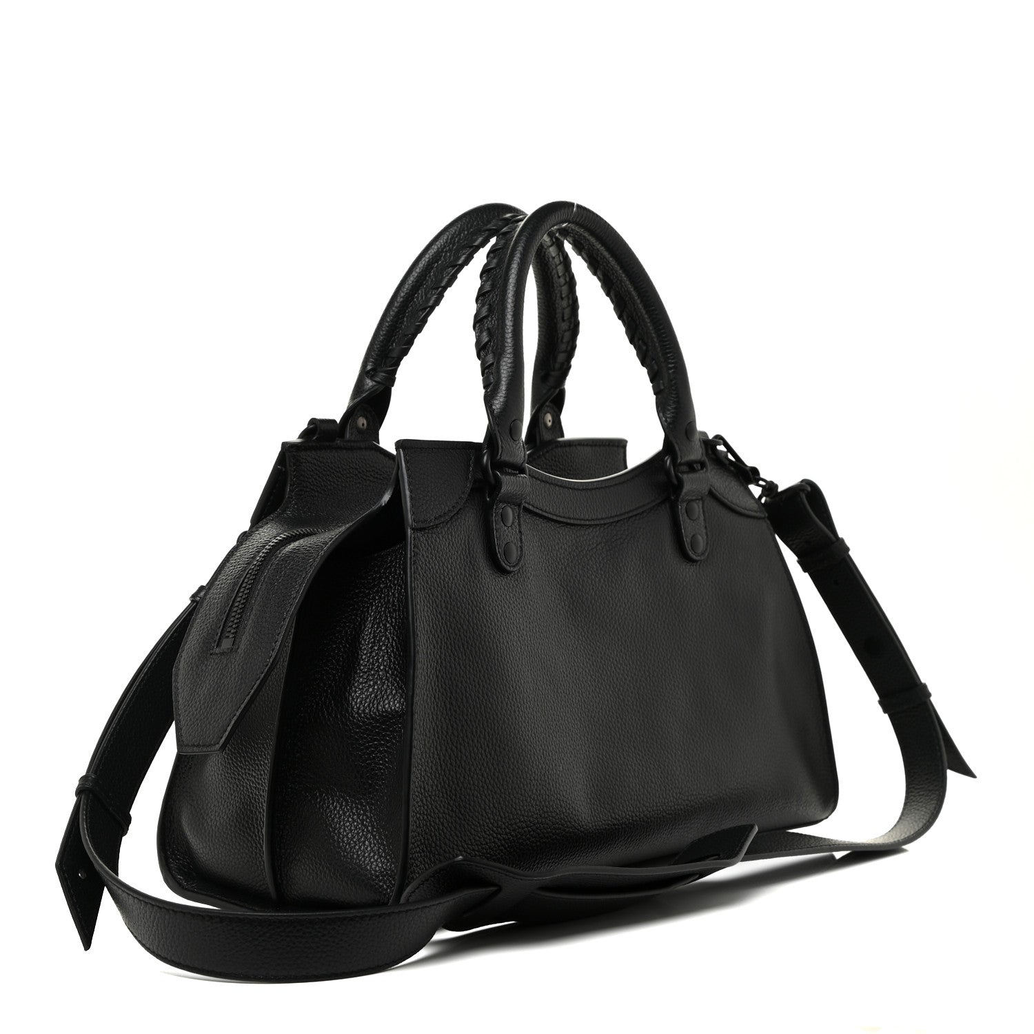 Balenciaga Grained Calfskin Neo Classic Black Hardware S City Black 3 of 13