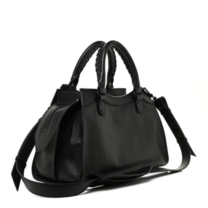 Balenciaga Grained Calfskin Neo Classic Black Hardware S City Black 3 of 13