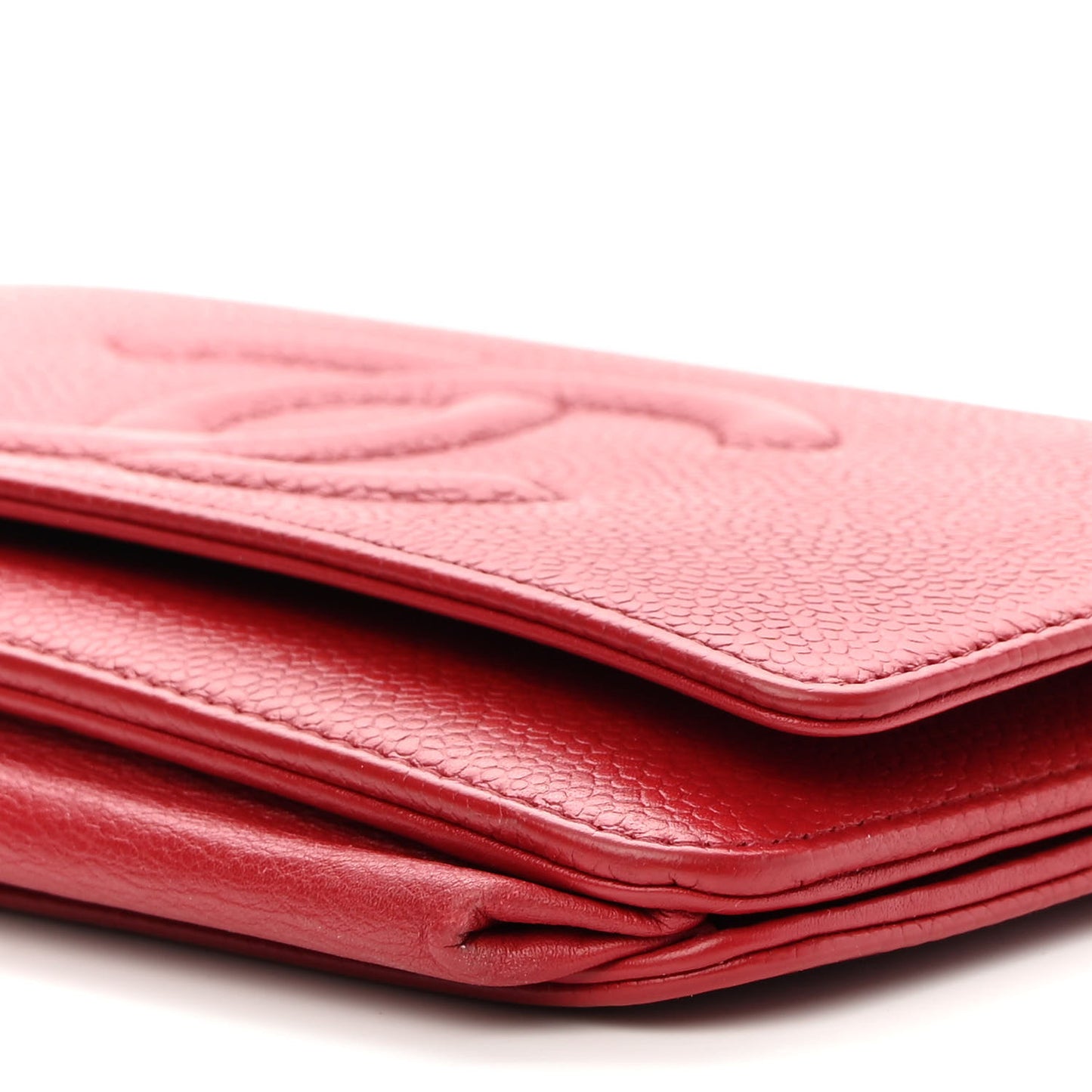 Caviar Timeless CC Wallet On Chain WOC Red
