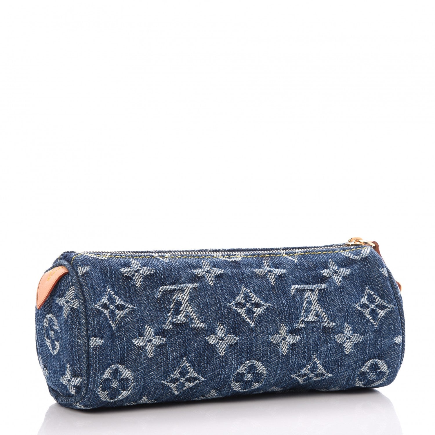 Louis Vuitton Denim Speedy GM Pochette Case 3 of 6