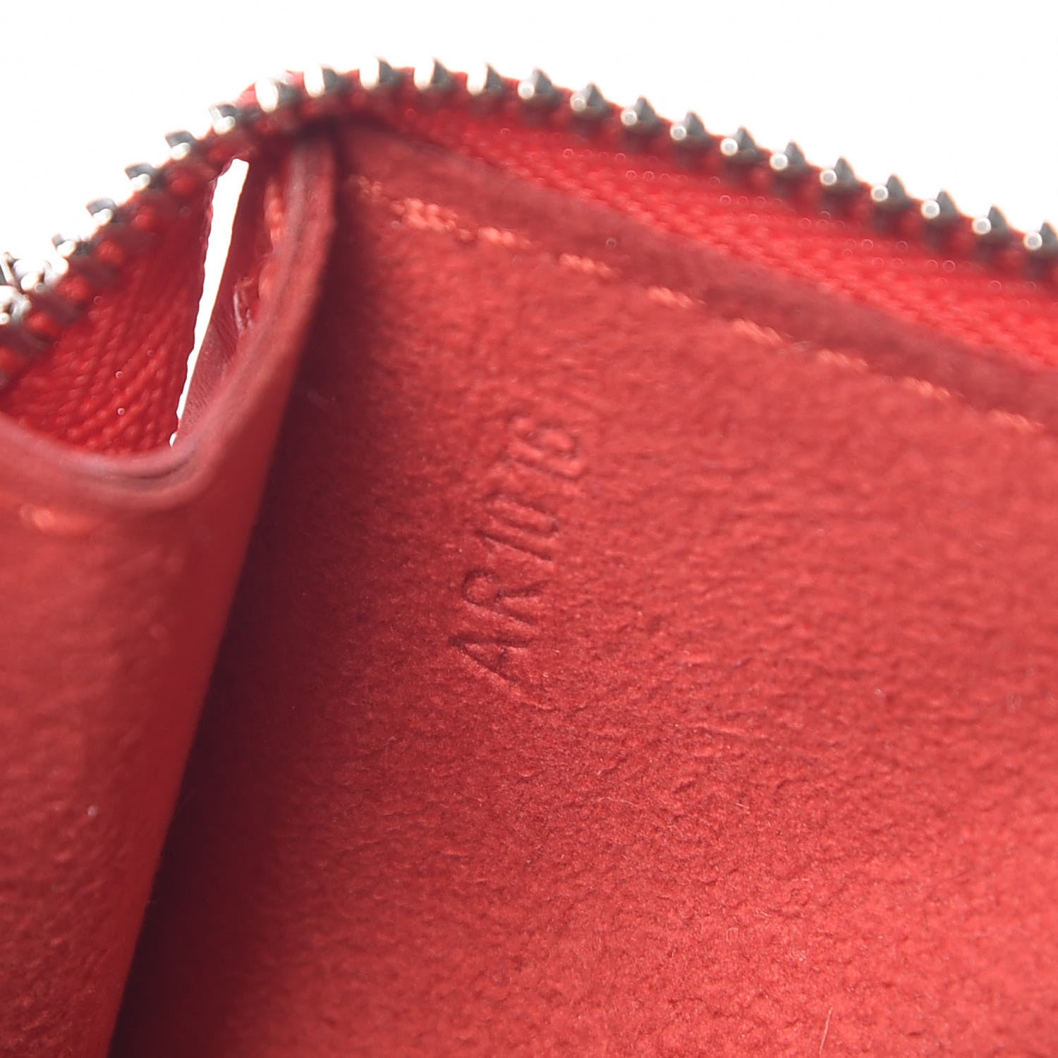 Louis Vuitton Epi Pochette Accessories 24 Castillan Red 9 of 10
