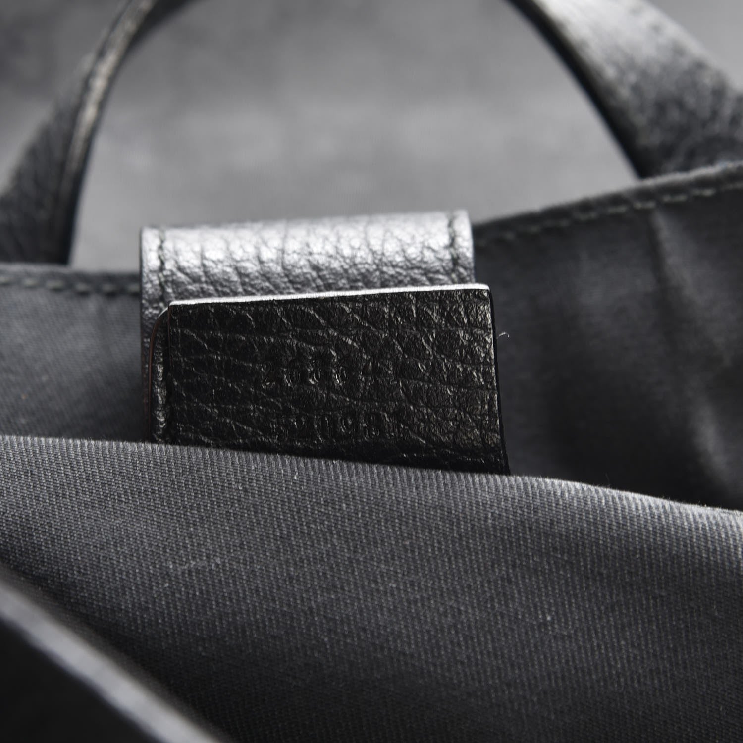 Gucci Monogram Medium Abbey Convertible Tote Black 8 of 11