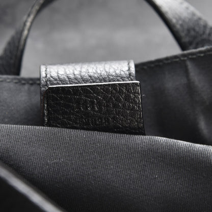 Gucci Monogram Medium Abbey Convertible Tote Black 8 of 11