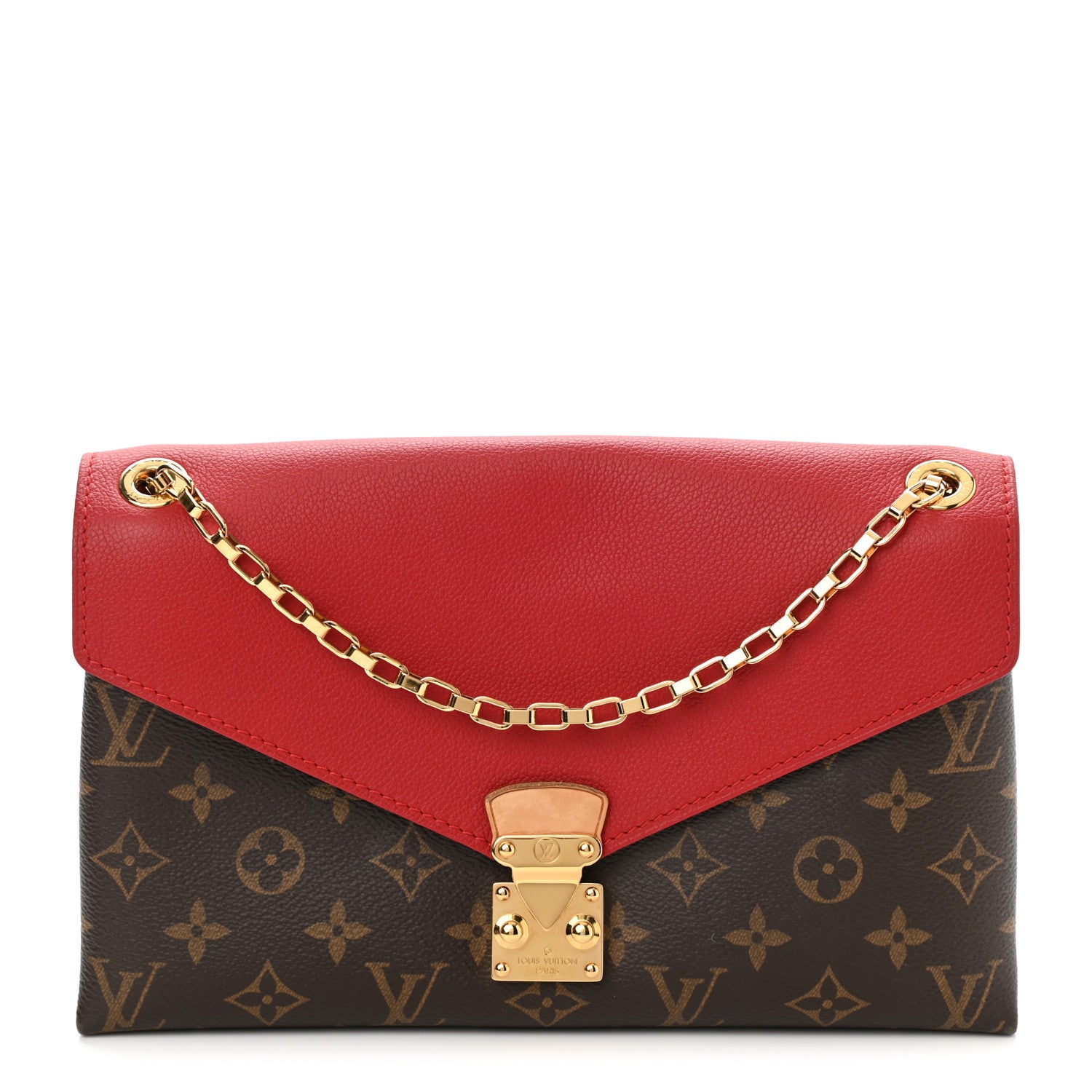 Louis Vuitton Monogram Pallas Chain Cherry 1 of 7