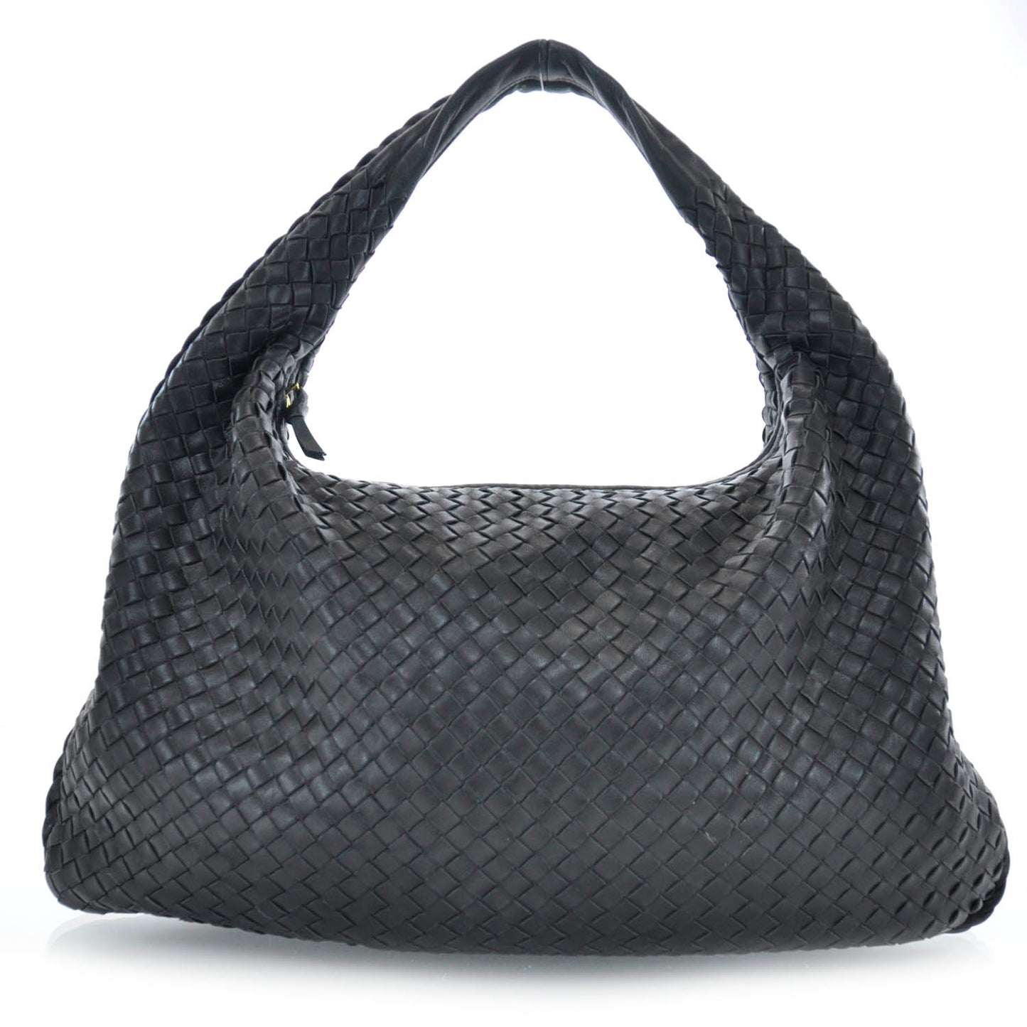 Nappa Intrecciato Large Veneta Nero Black