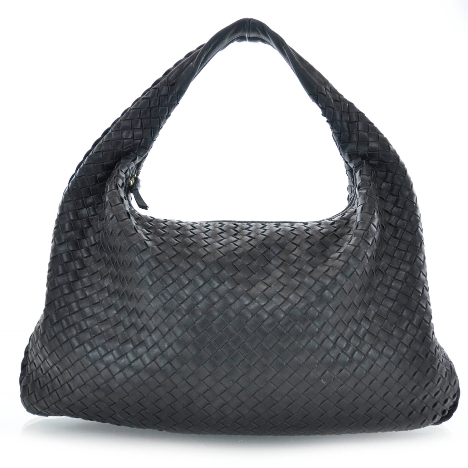 Bottega Veneta Nappa Intrecciato Large Veneta Nero Black 1 of 9