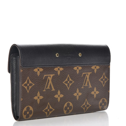 Louis Vuitton Monogram Pallas Wallet Black 3 of 9