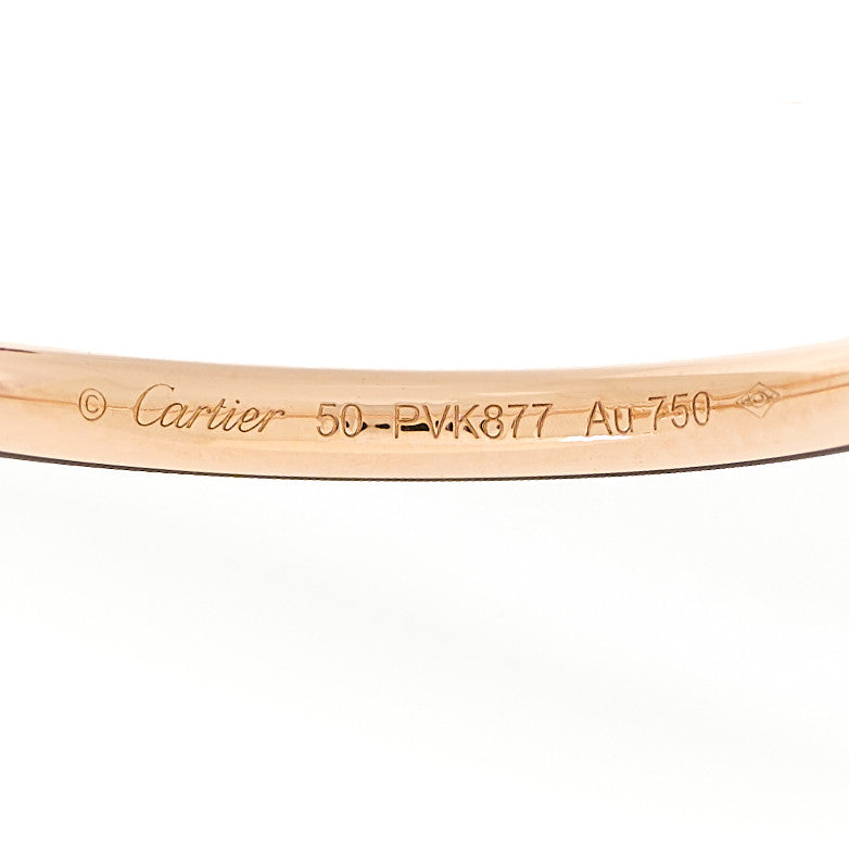 Cartier 18K Yellow Gold Small Juste Un Clou Ring 50 5.5 5 of 6