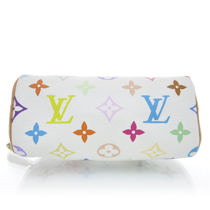 Louis Vuitton Monogram Multicolor Mini Sac HL Speedy White 4 of 9