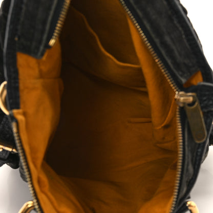 Louis Vuitton Denim Neo Cabby MM Black 5 of 13