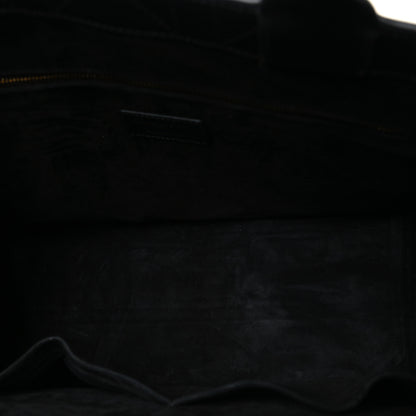 Christian Dior Calfskin Macro Cannage Medium Book Tote Black 5 of 12