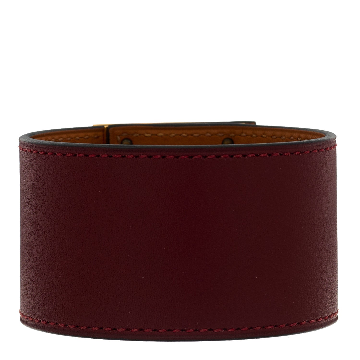 Hermes Swift Kelly Dog Bracelet T3 Bordeaux 3 of 6