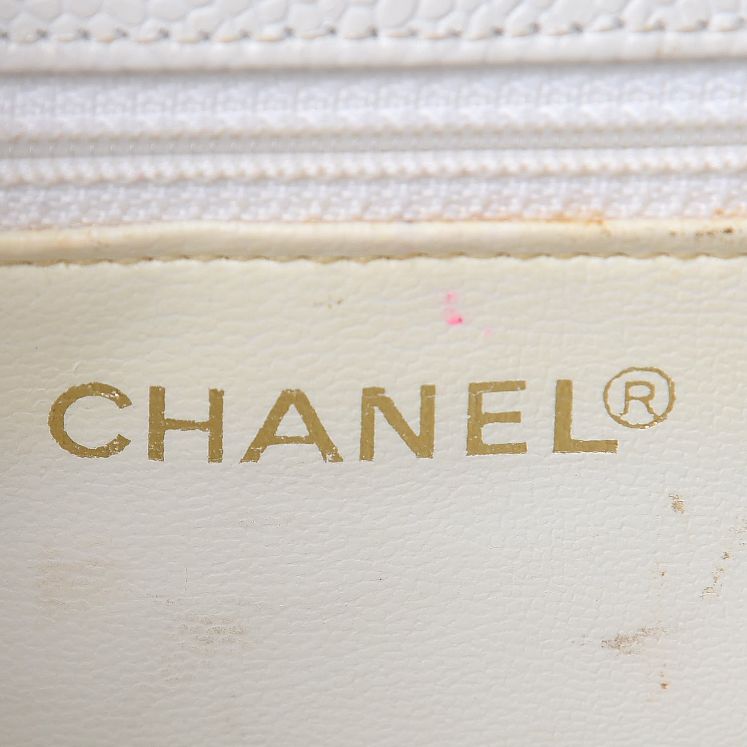 Chanel Caviar Quilted Single Flap Shoulder Bag White 6 of 16