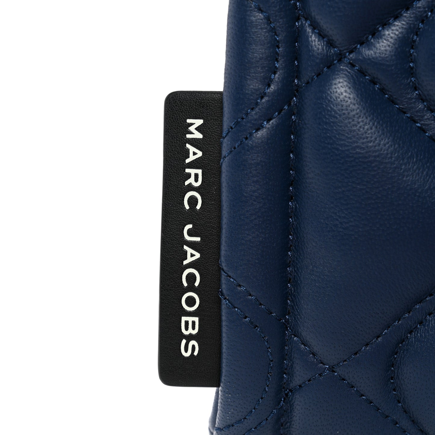 Lambskin Quilted Mini Grind Tote Bag Azure Blue