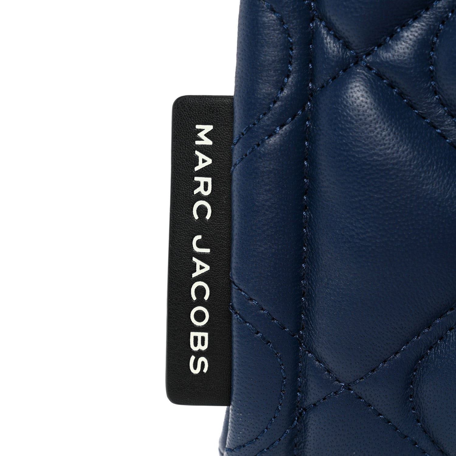 Marc Jacobs Lambskin Quilted Mini Grind Tote Bag Azure Blue 7 of 10