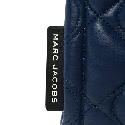 Marc Jacobs Lambskin Quilted Mini Grind Tote Bag Azure Blue 7 of 10