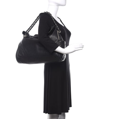 Chanel Lambskin Large Ultimate Soft Tote Black 2 of 12