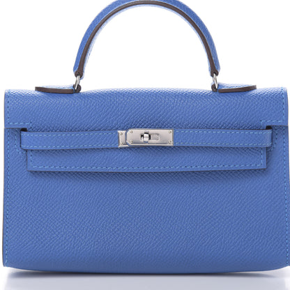Hermes Epsom Tiny Kelly Sellier Mykonos 8 of 11