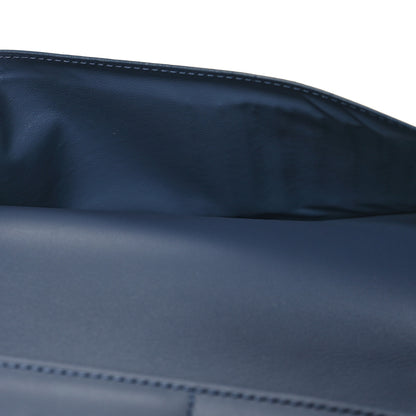 Louis Vuitton Calfskin Monogram Shadow Vertical Zippy Wallet Blue 6 of 10