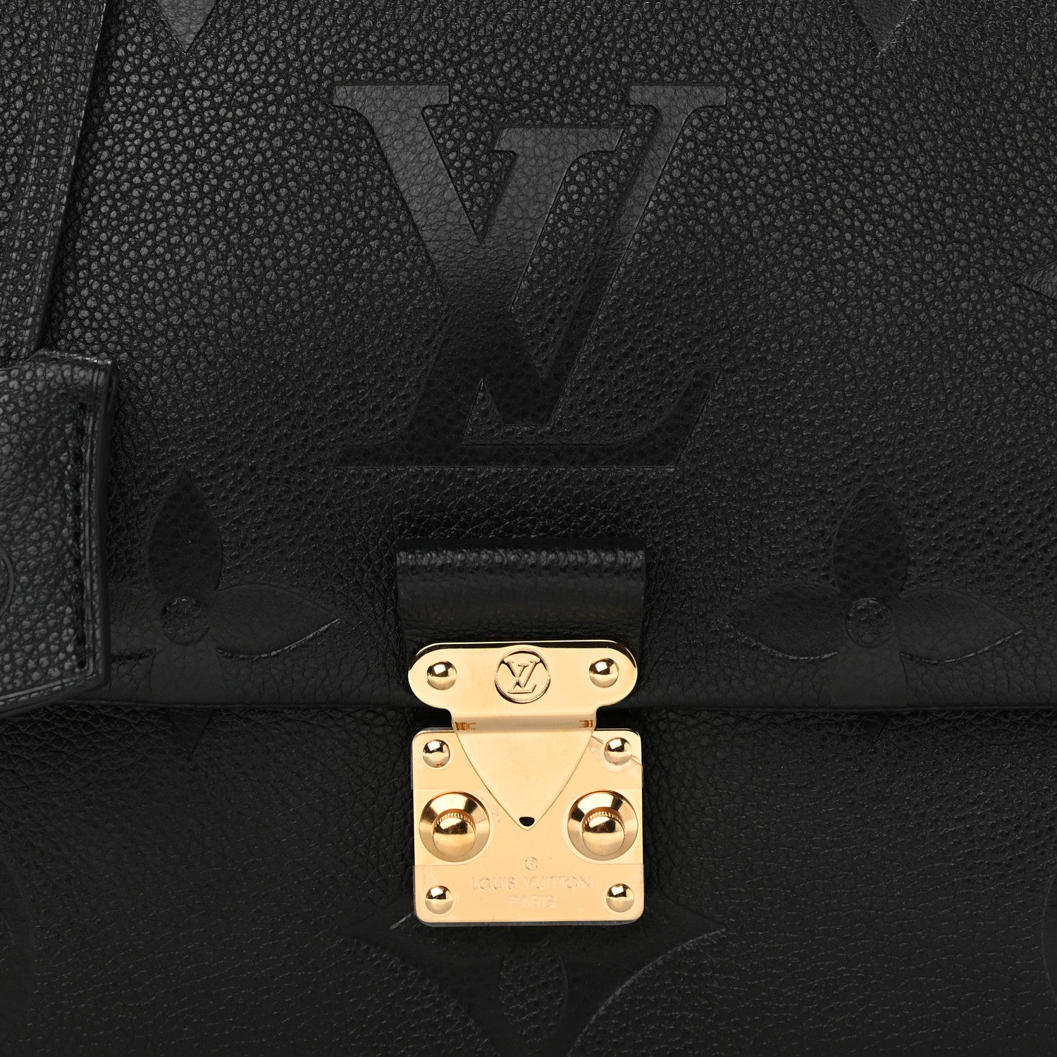 Louis Vuitton Empreinte Monogram Giant Madeleine MM Black 7 of 9