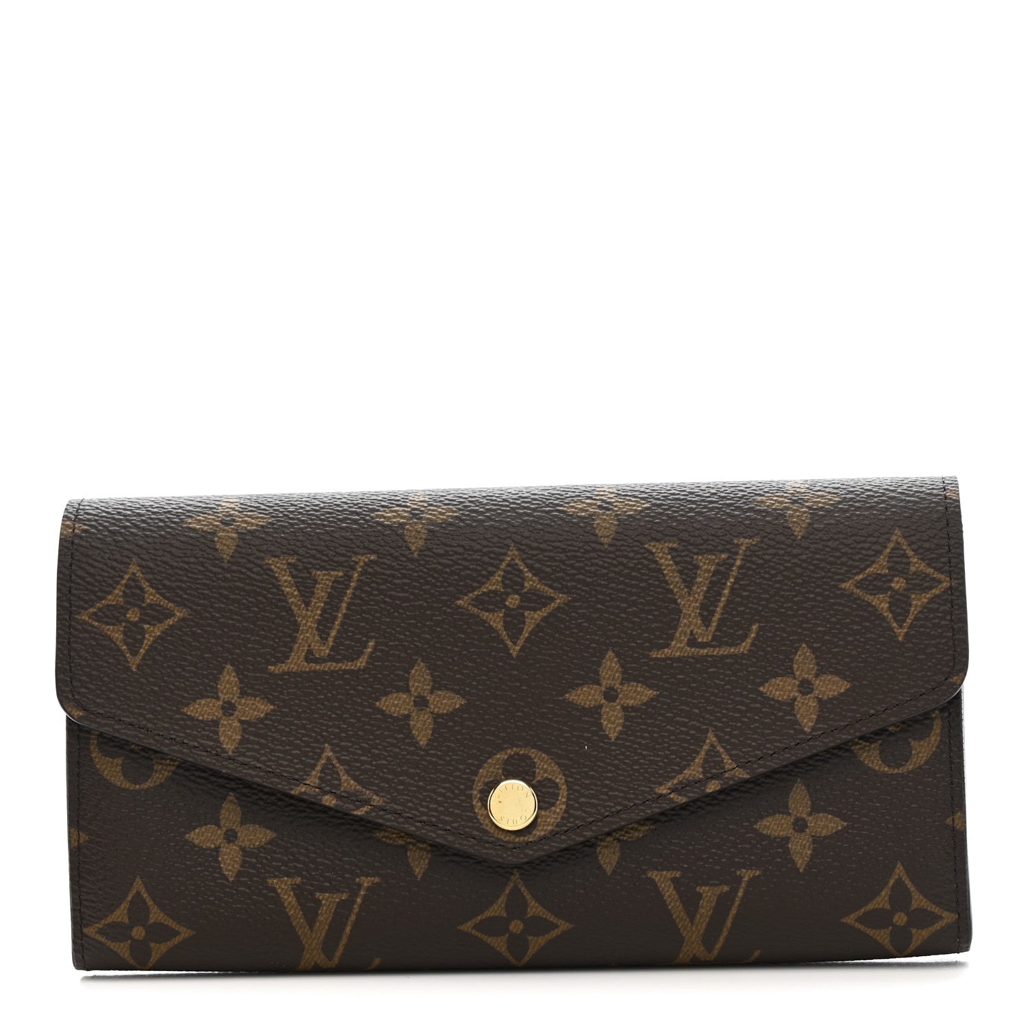 Louis Vuitton Monogram Sarah Wallet NM Coquelicot 1 of 8