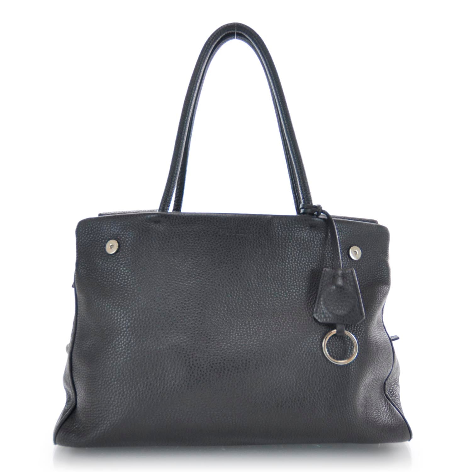 Prada Leather Large Tote Nero Black 1 of 8