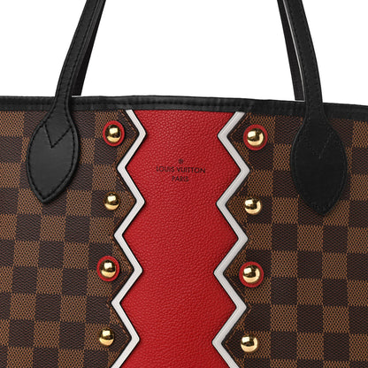 Louis Vuitton Damier Ebene Karakoram Neverfull MM 8 of 11