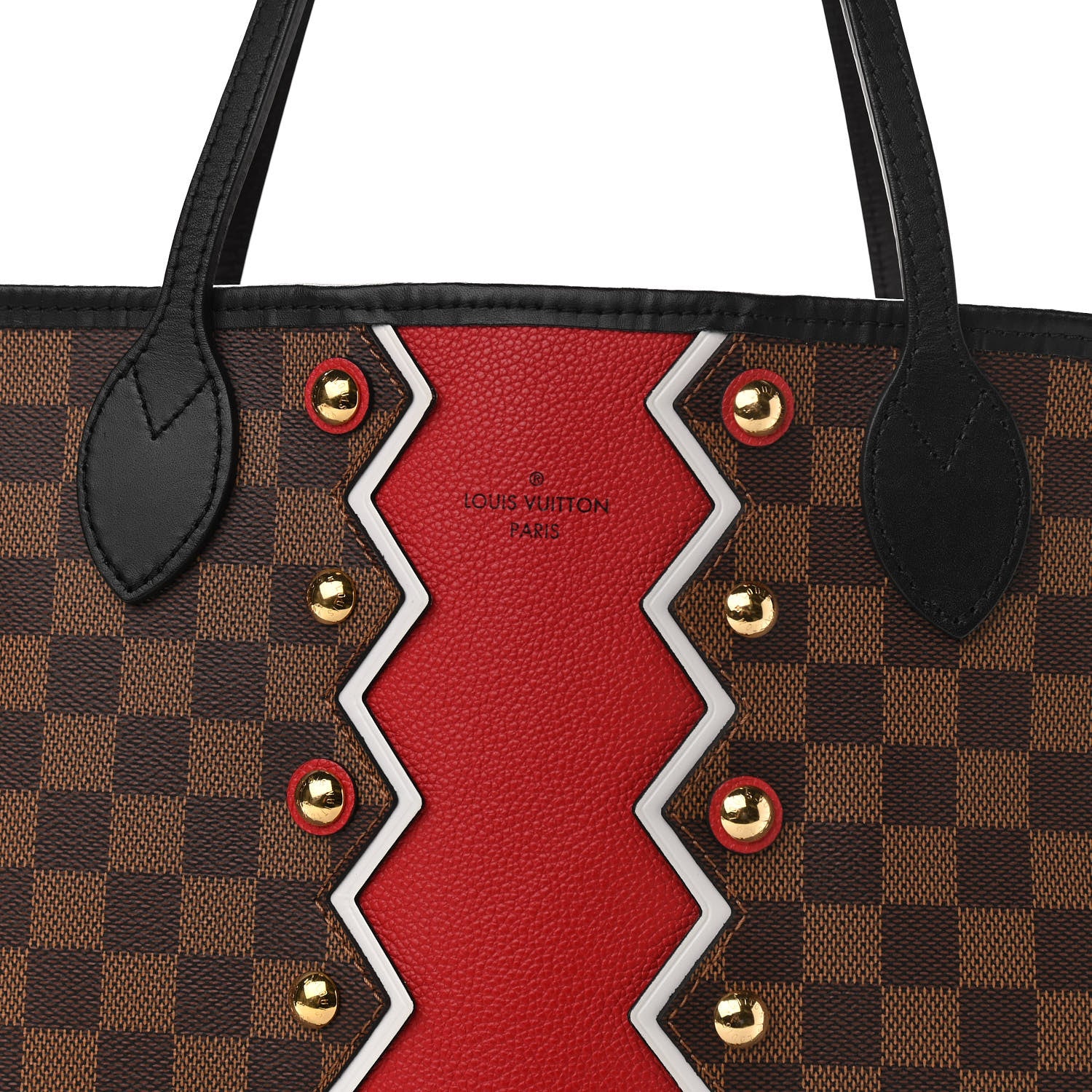 Louis Vuitton Damier Ebene Karakoram Neverfull MM 8 of 11