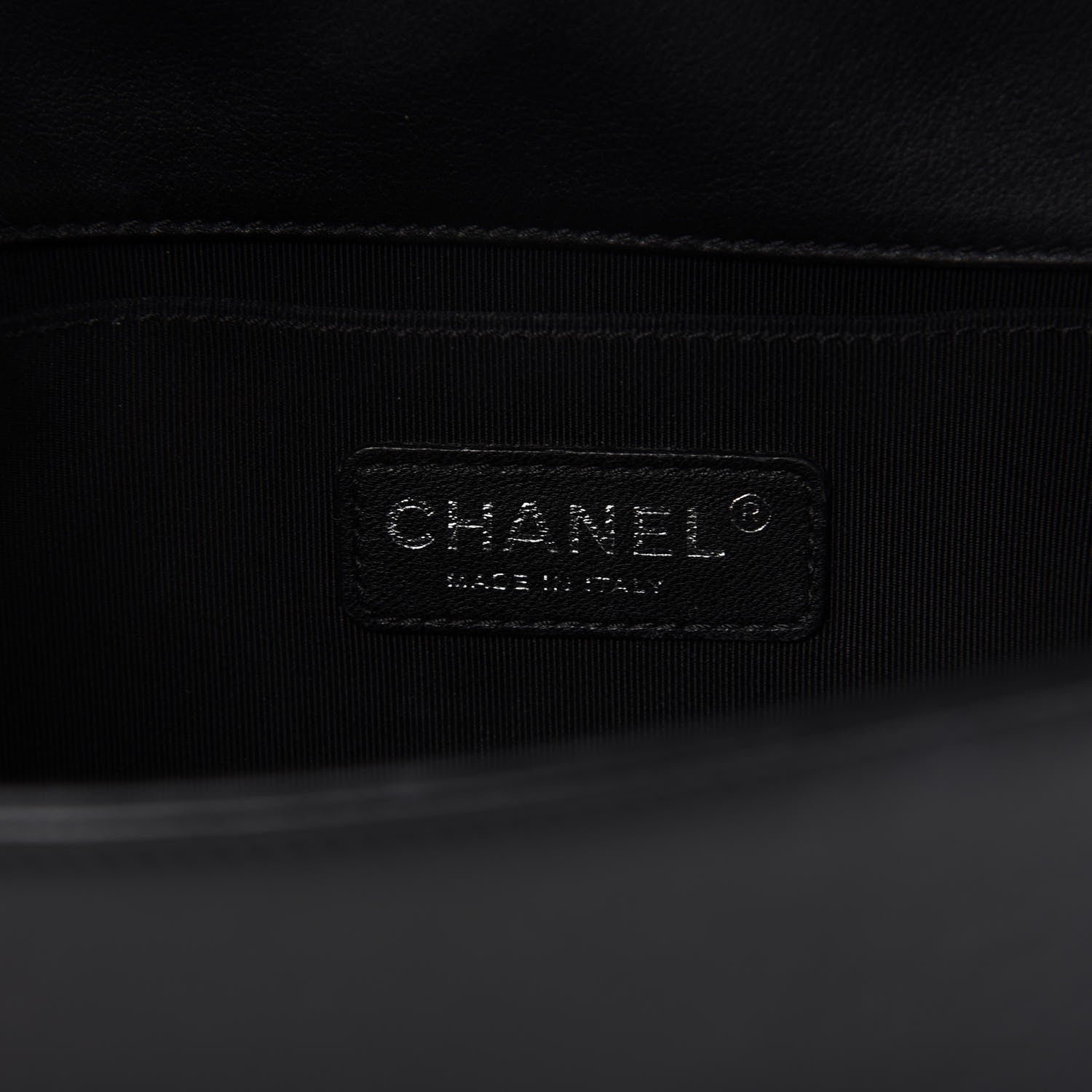 Chanel Calfskin Quilted Medium Boy Flap Black 8 of 13