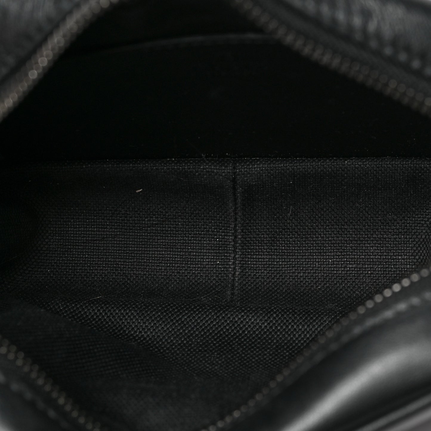 Calfskin Matelasse Monochrome Mini GG Marmont Chain Shoulder Bag Black