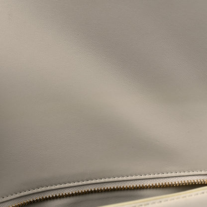 Saint Laurent Smooth Calfskin Carre Satchel Crema Soft 11 of 19