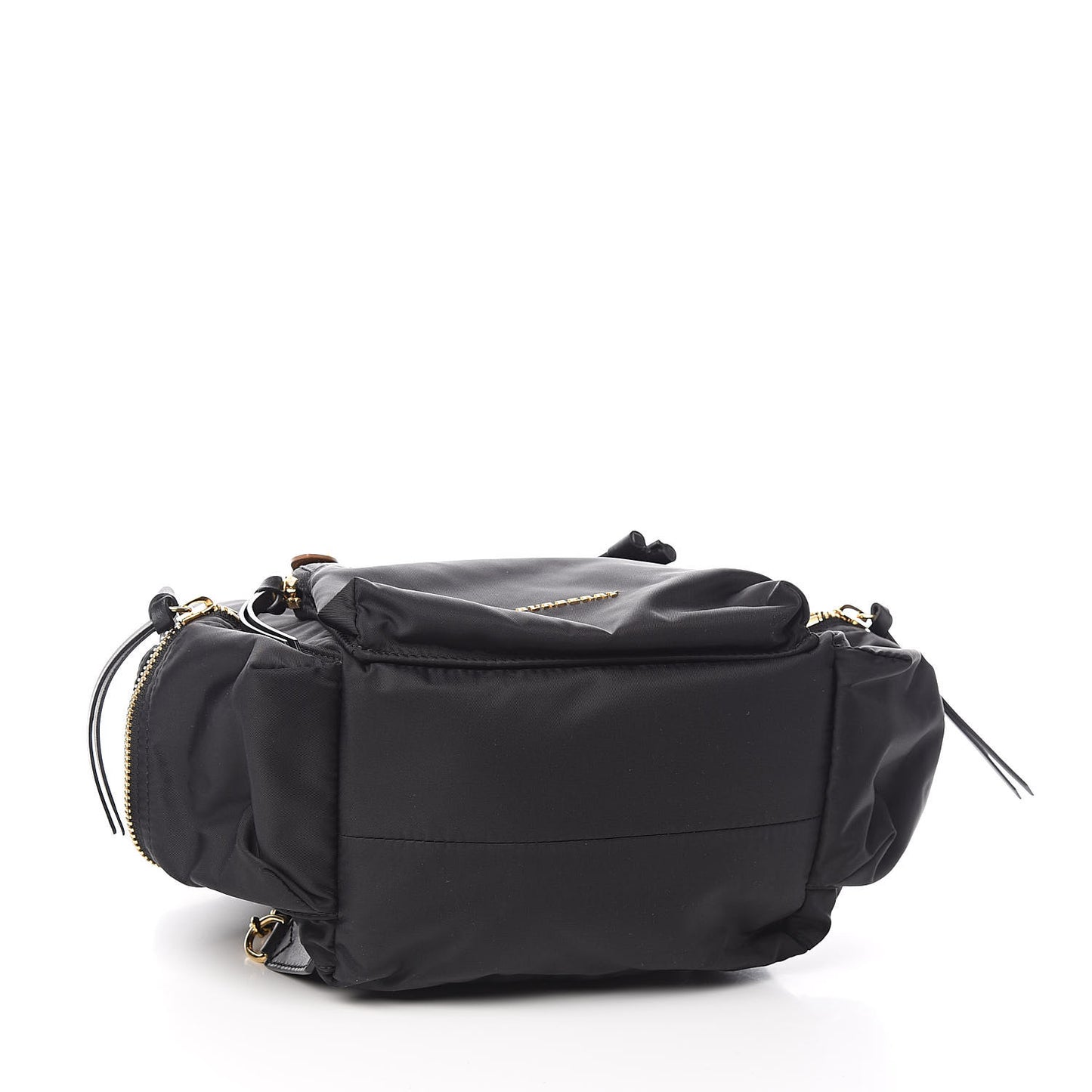 Nylon Medium Rucksack Backpack Black