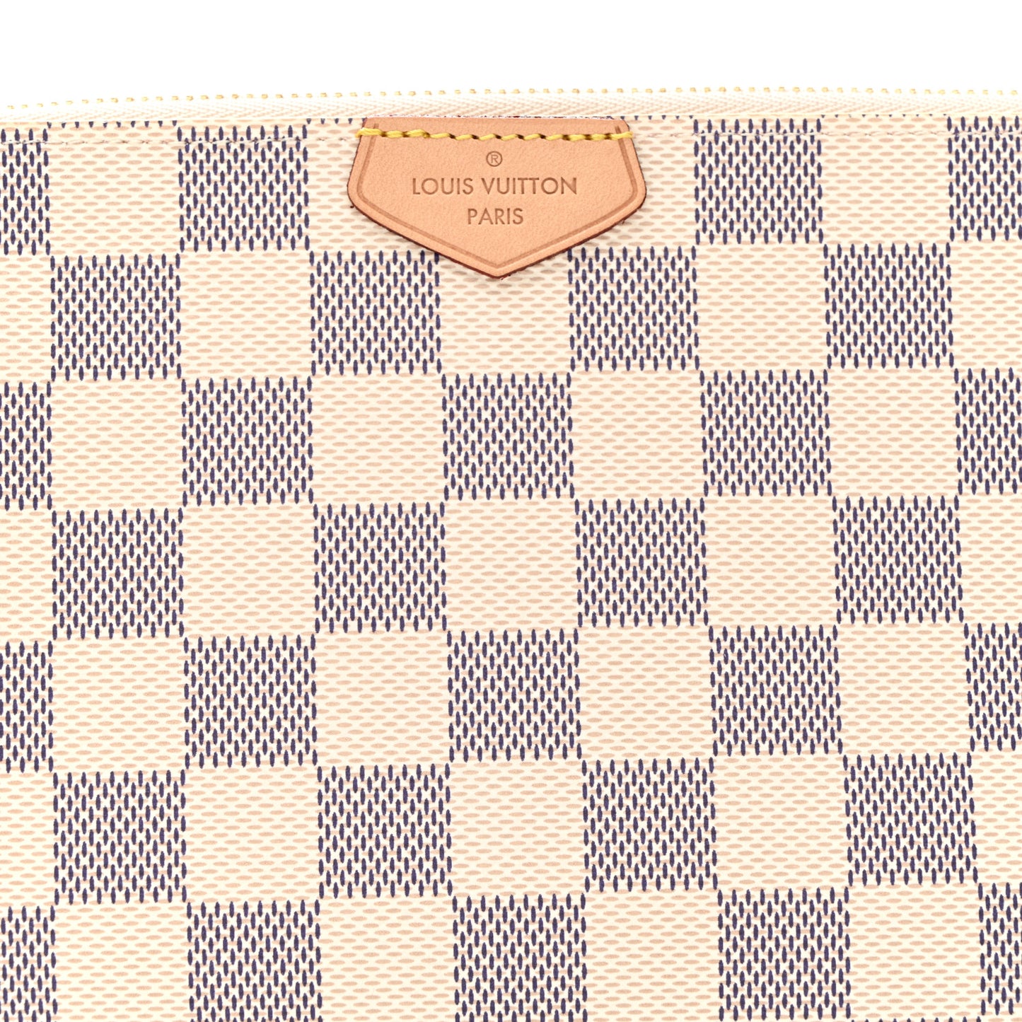 Damier Azur Double Zip Pochette