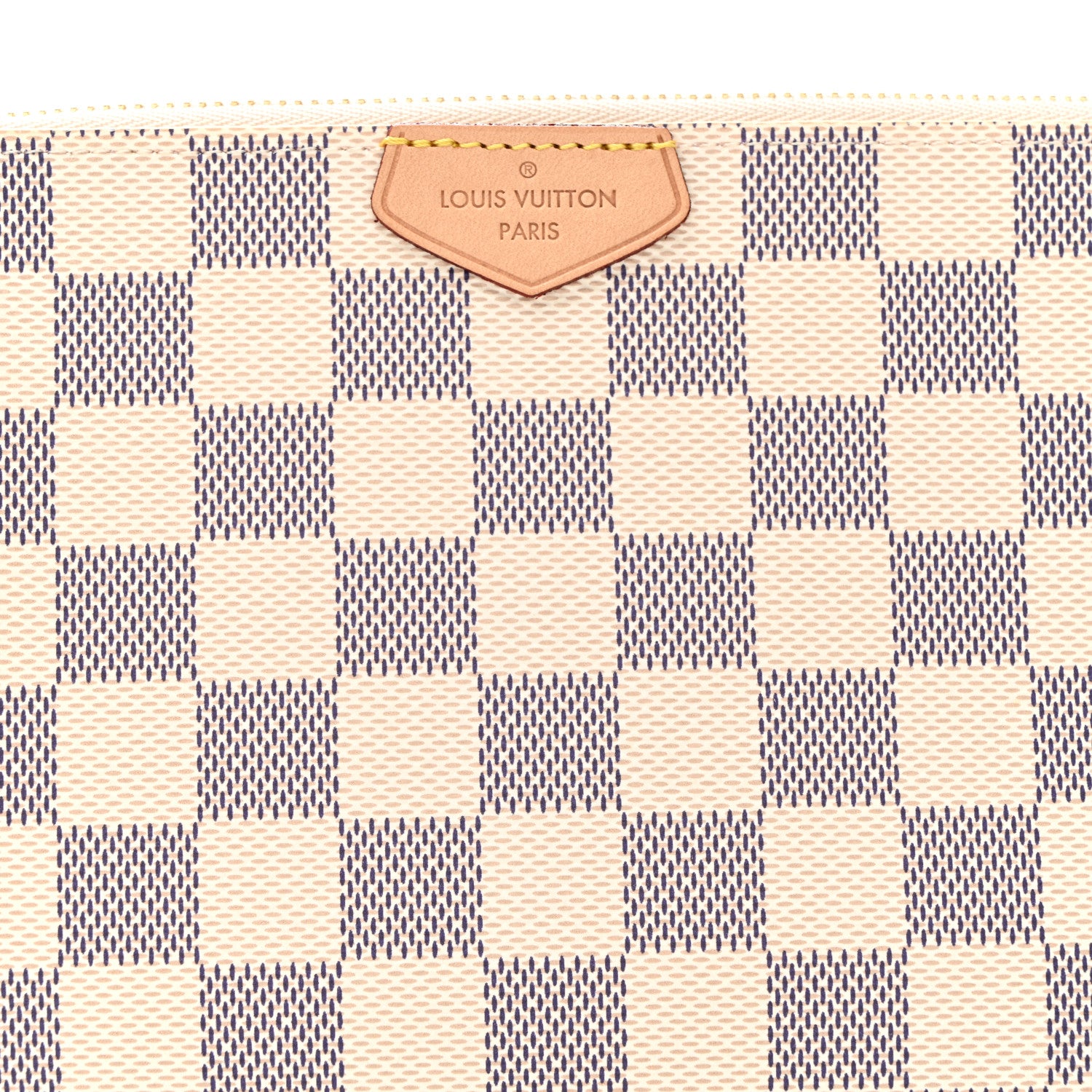 Louis Vuitton Damier Azur Double Zip Pochette 8 of 10