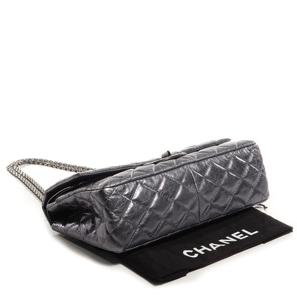 Chanel Aged Calfskin 2.55 Reissue 227 Flap Dark Silver 4 of 8