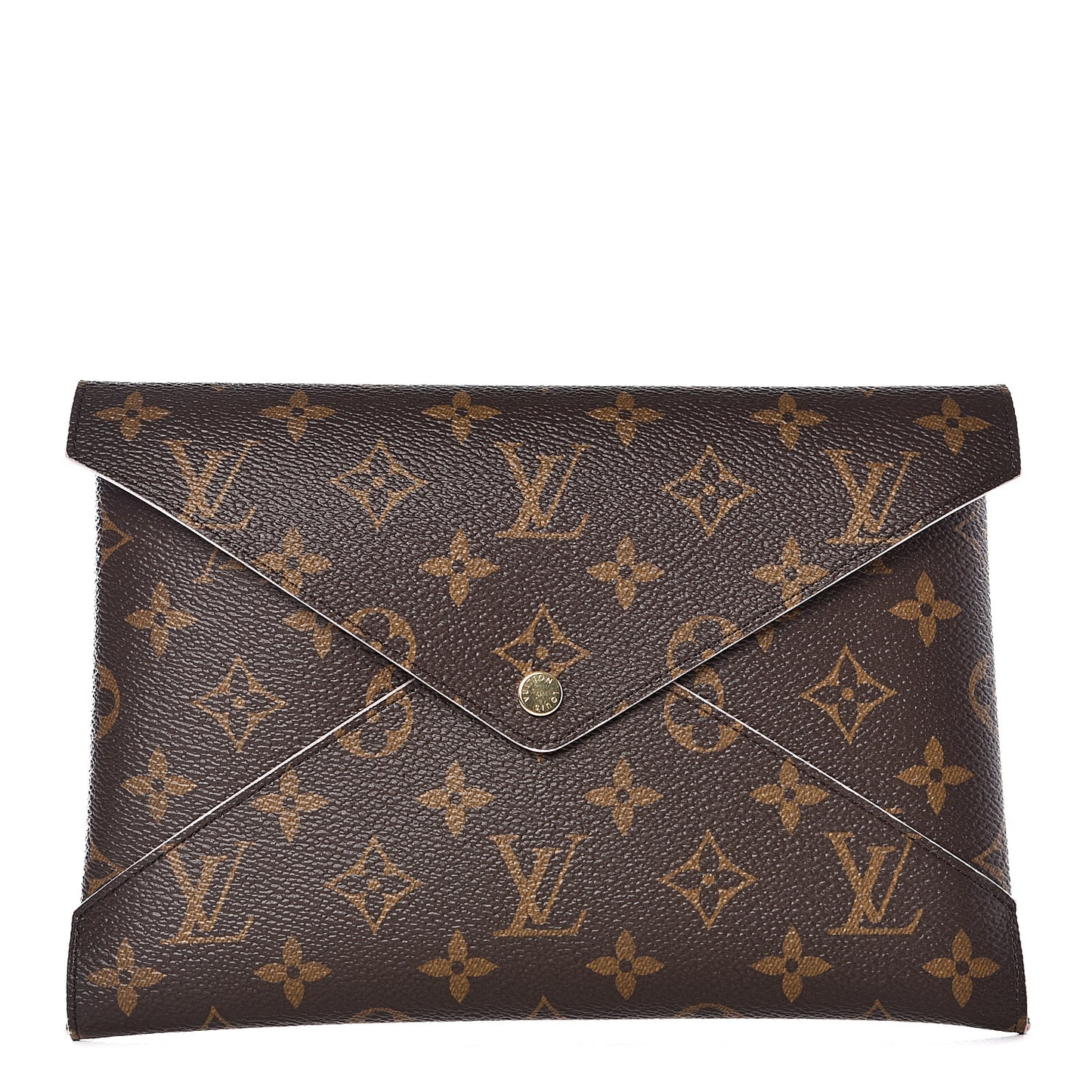 Monogram Large Kirigami Pochette Insert Rose Ballerine
