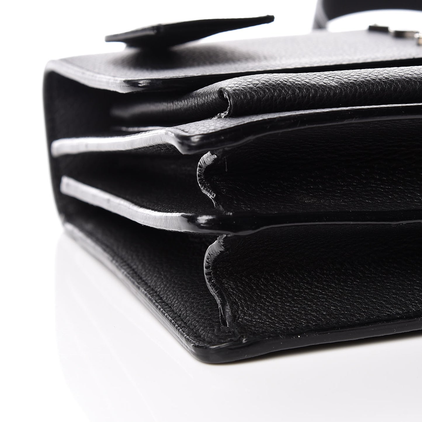 Grained Calfskin Monogram Sunset Black