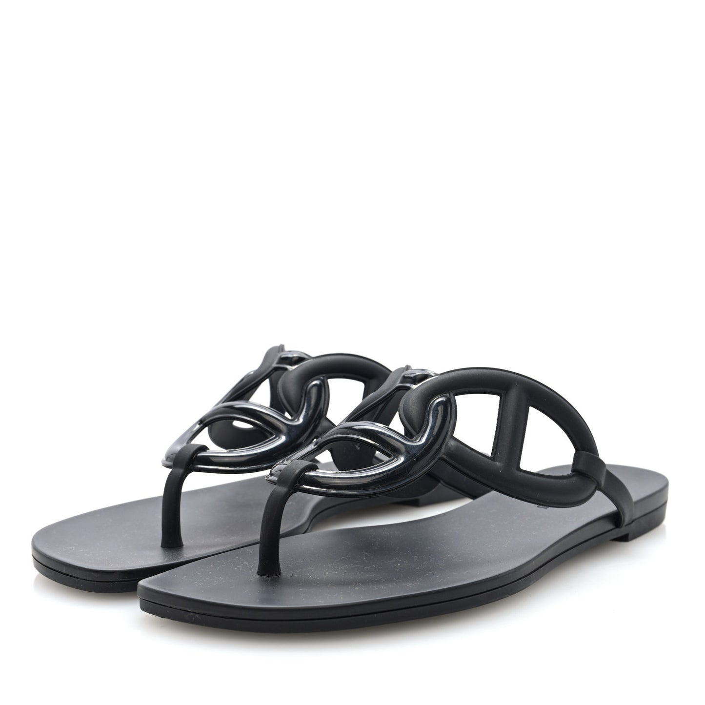 Rubber Womens Egerie Sandals 38 Black