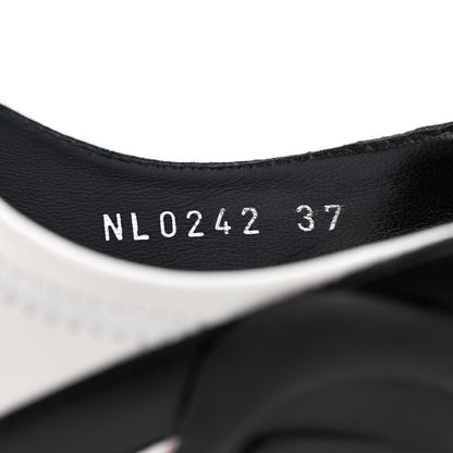 Louis Vuitton Lambskin Archlight Pumps 37 Black White 6 of 14