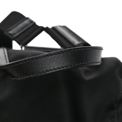 Prada Tessuto Nylon Soft Calfskin Small Backpack Black 10 of 12