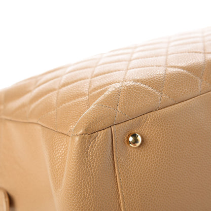 Chanel Caviar Quilted Grand Timeless Tote GTT Beige 12 of 12