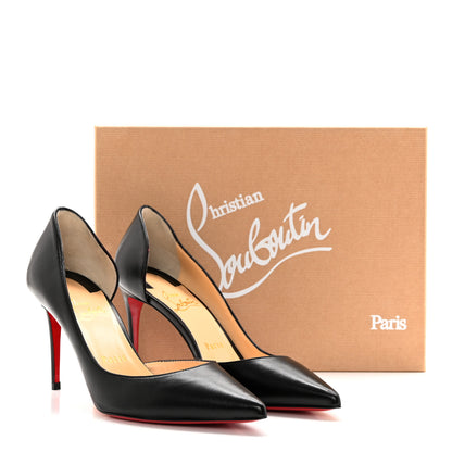 Christian Louboutin Shiny Nappa Iriza 85 Pumps 37.5 Black 13 of 13