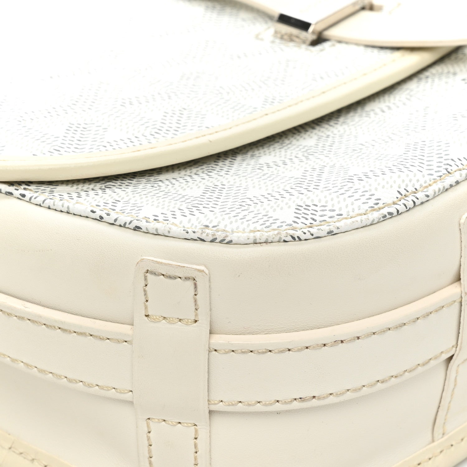 Goyard Goyardine Belvedere II PM Messenger Bag White 12 of 13