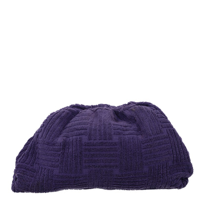Bottega Veneta Sponge Fabric The Pouch Clutch Purple 1 of 10