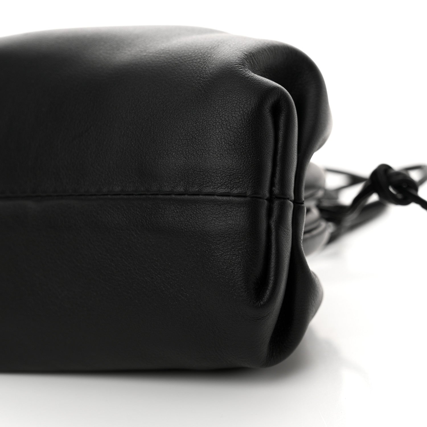 Bottega Veneta Butter Calfskin The Mini Pouch Black 10 of 12